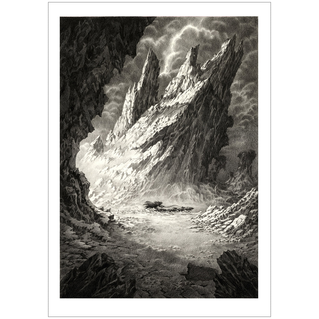 " Nous observâmes la course rapide de ce voyageur "