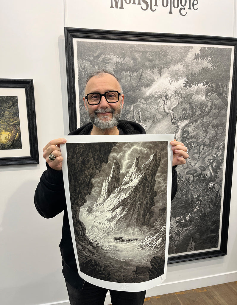 " Nous observâmes la course rapide de ce voyageur "