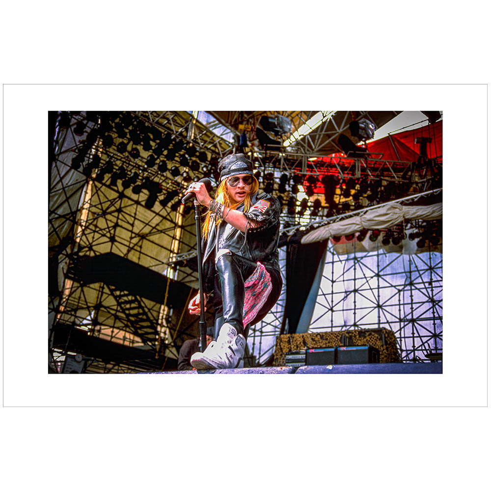 Axl Rose (Guns N' Roses), festival Monsters of Rock (UK), 1988