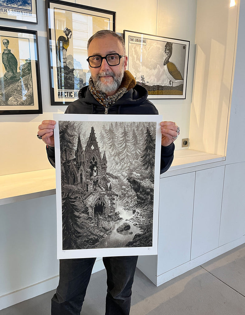 " Je m'assis et je pleurai... "