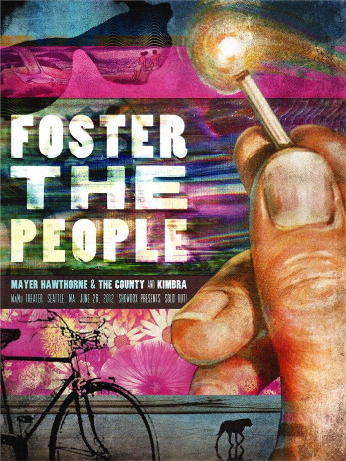 Foster The People, Jon Smith - French Paper Art Club