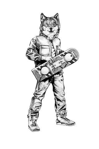 WOLF McFLY, Tizieu - French Paper Art Club