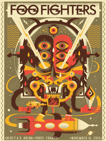 Foo Fighters (Paris, France), Niark1 - French Paper Art Club