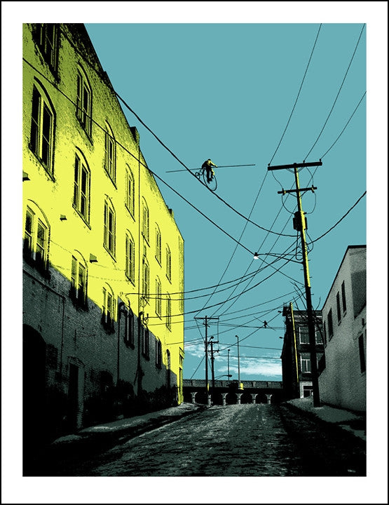 Aerialists on W. 24th, vendor-unknown - French Paper Art Club