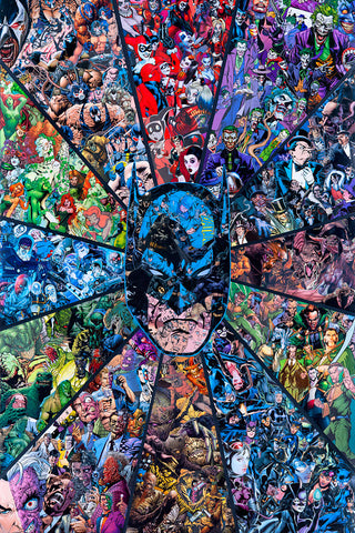Batman Villains, Mr Garcin - French Paper Art Club