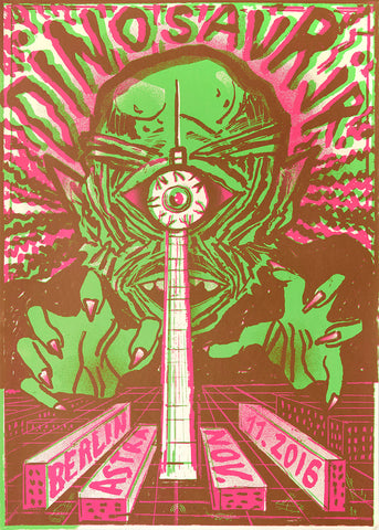 Dinosaur Jr. (Berlin 2016), Rainbow - French Paper Art Club