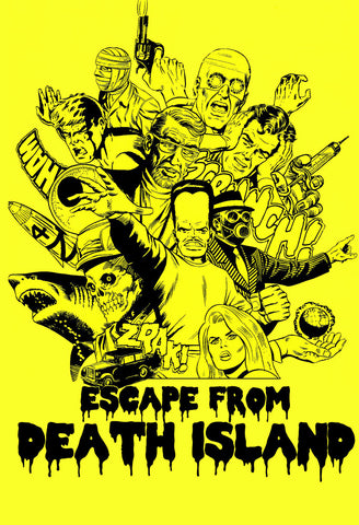 Escape from Death Island, Mr Garcin - French Paper Art Club