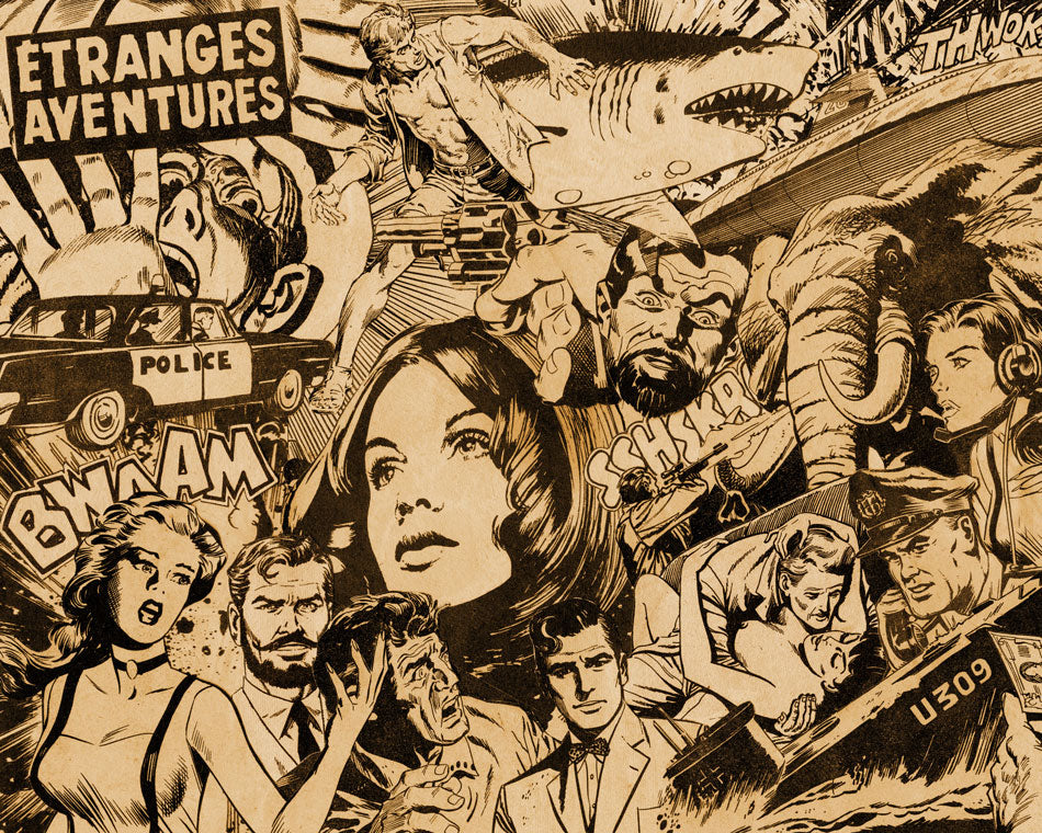 Etranges Aventures, Mr Garcin - French Paper Art Club