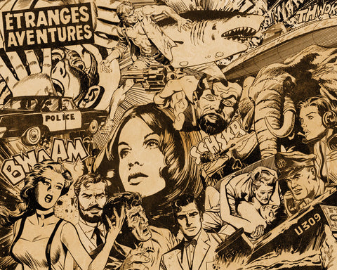 Etranges Aventures, Mr Garcin - French Paper Art Club