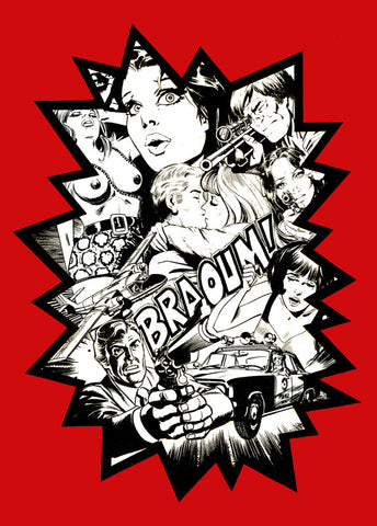 Guns & Girls, Mr Garcin - French Paper Art Club