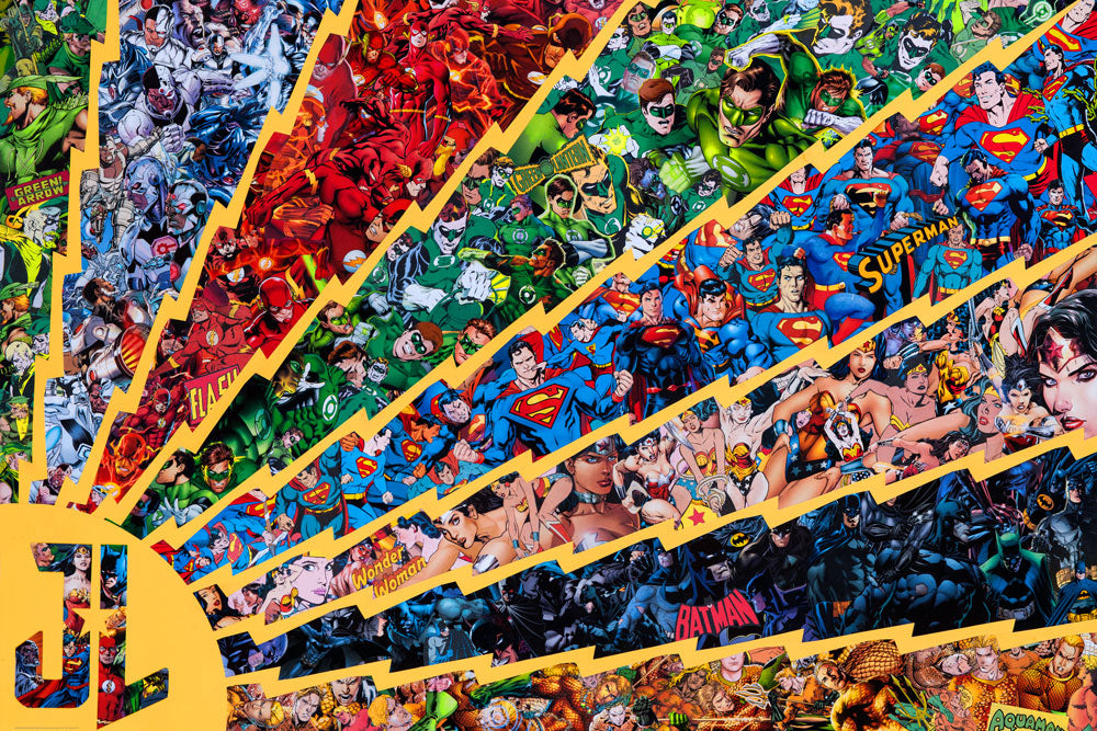 Justice League, Mr Garcin - French Paper Art Club
