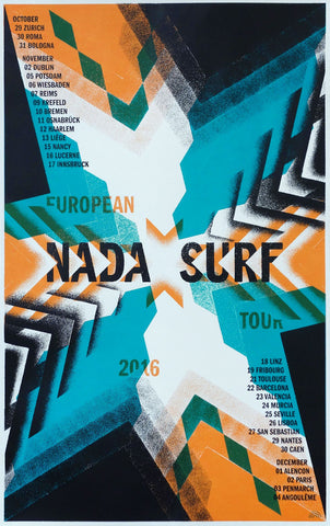 Nada Surf (Europe 2016), Rainbow - French Paper Art Club