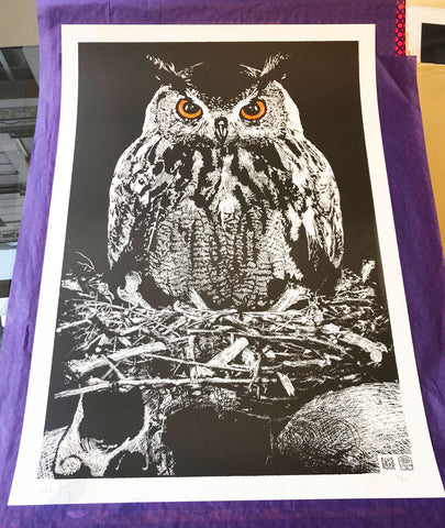 Owl of Death (Orange Variant)