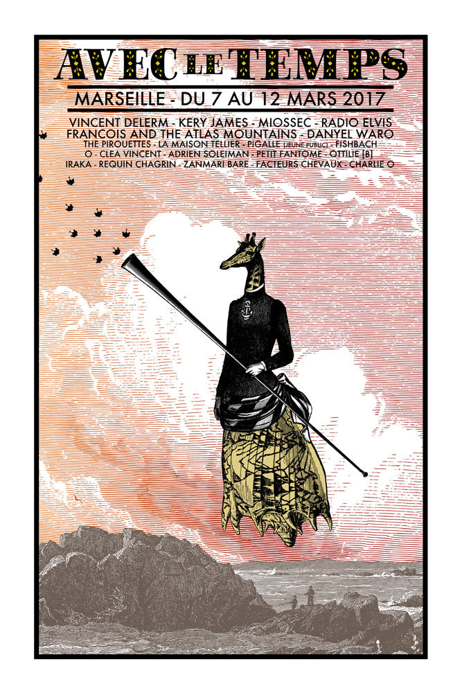 Festival Avec le Temps II (Marseille 2017), Cyrille Rousseau - French Paper Art Club