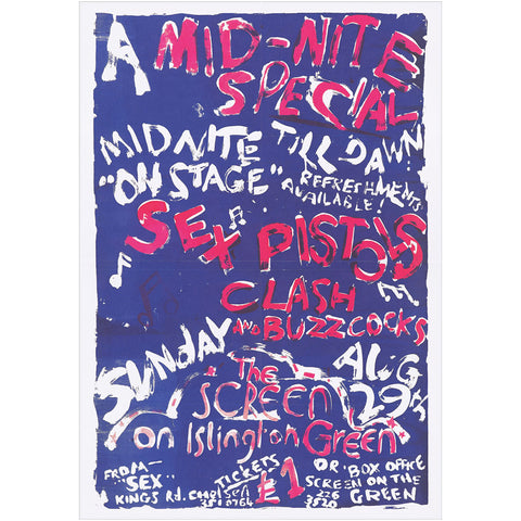 Sex Pistols / The Clash / Buzzcocks : Midnight Special 1976