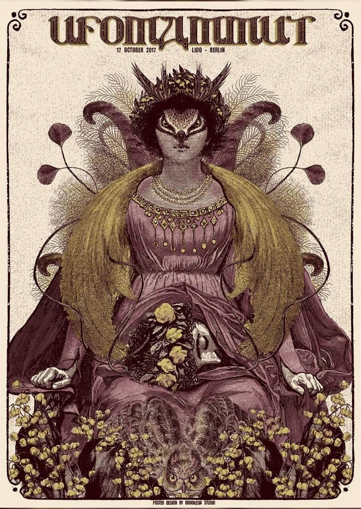 Ufomammut (Berlin 2017), Brookesia Studio - French Paper Art Club