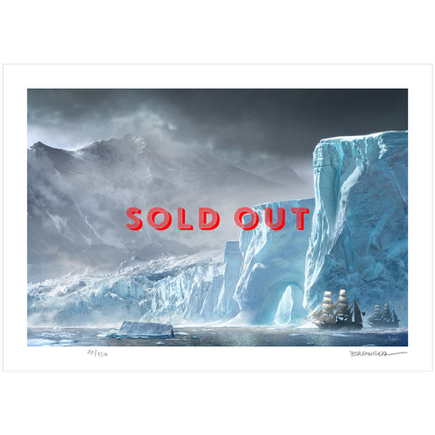 La grande barrière de glace