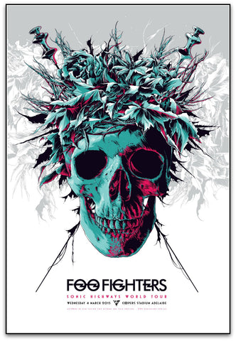 Foo Fighters (Adelaide 2015), Ken Taylor - French Paper Art Club