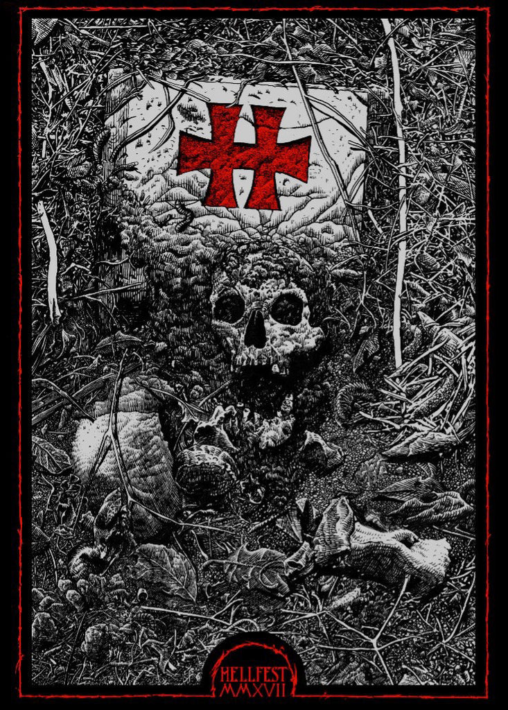 Hellfest 2017, Ammo - French Paper Art Club