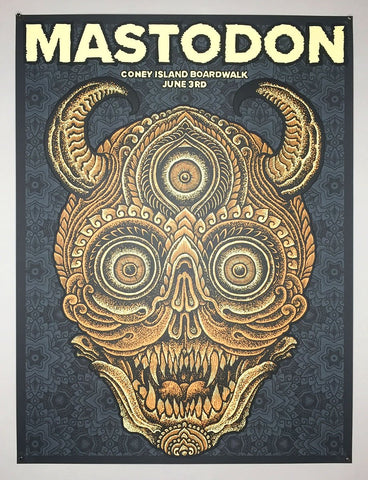 Mastodon (Brooklyn 2019) Variant Edition, Thomas Hooper - French Paper Art Club