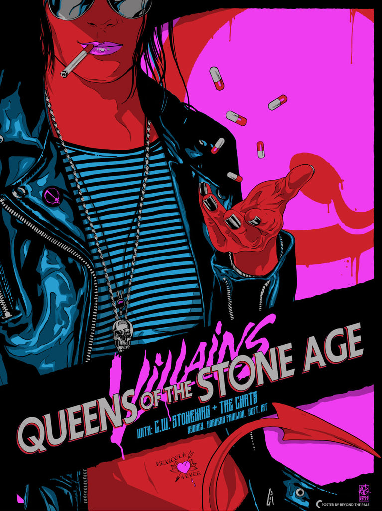 Queens Of The Stone Age (Sydney 2018-II), Vance Kelly - French Paper Art Club